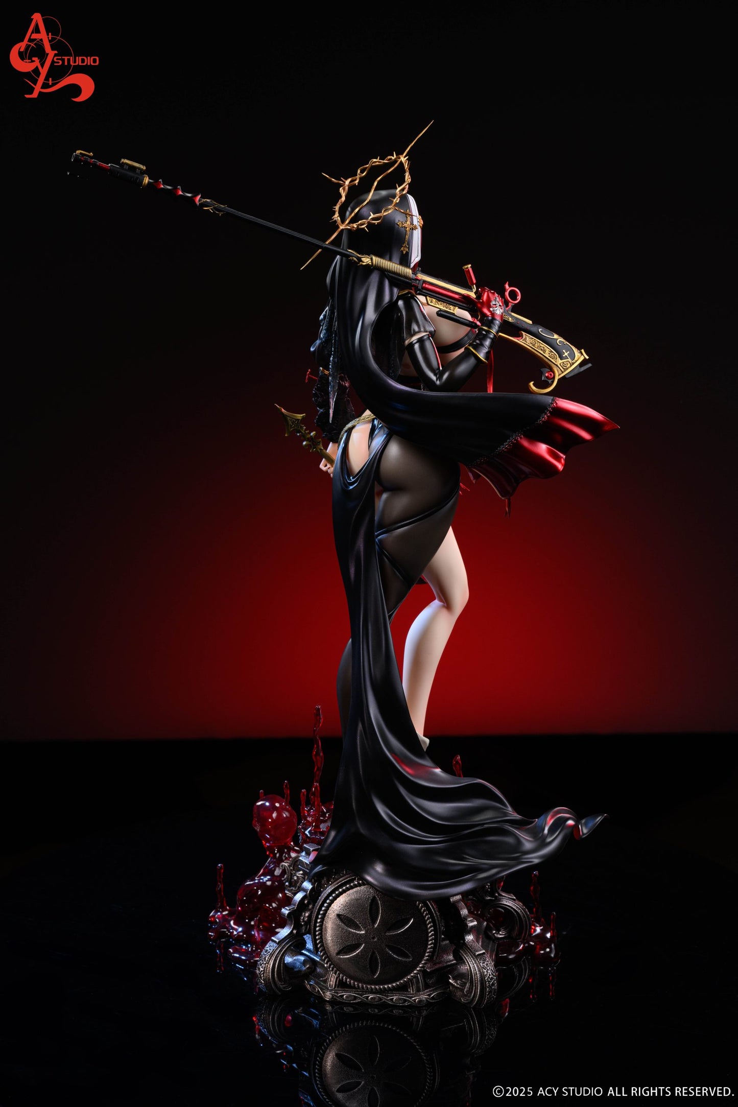 Original design ACY Studio The Vatican Series Battle Sister Licensed Resin Statue