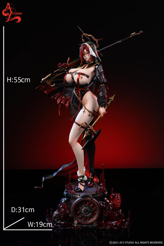 Original design ACY Studio The Vatican Series Battle Sister Licensed Resin Statue