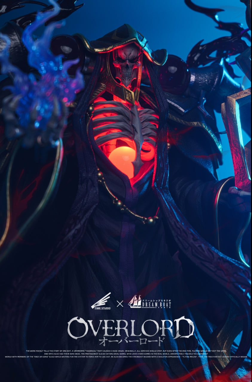 Overlord Dream Boat Studio & TIME Studio Ainz Ooal Gown Resin Statue