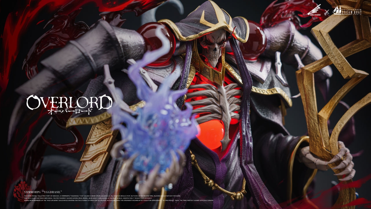 Overlord Dream Boat Studio & TIME Studio Ainz Ooal Gown Resin Statue
