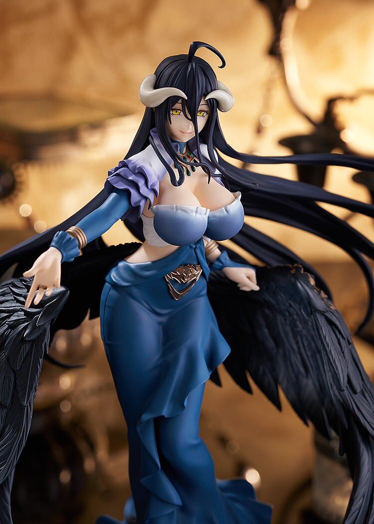 Overlord Good Smile Company GSC Pop Up Parade SP Albedo Jet Black Dress Ver. Licensed PVC Figure