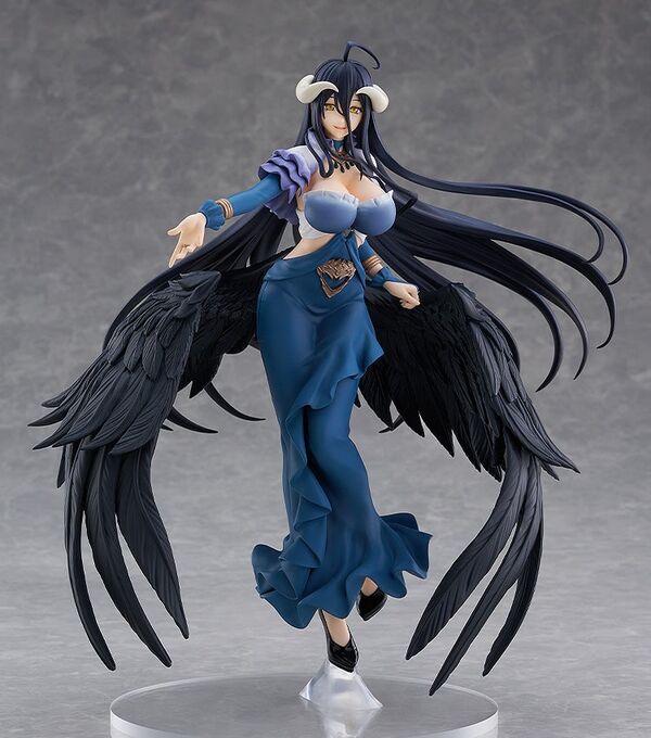 Overlord Good Smile Company GSC Pop Up Parade SP Albedo Jet Black Dress Ver. Licensed PVC Figure