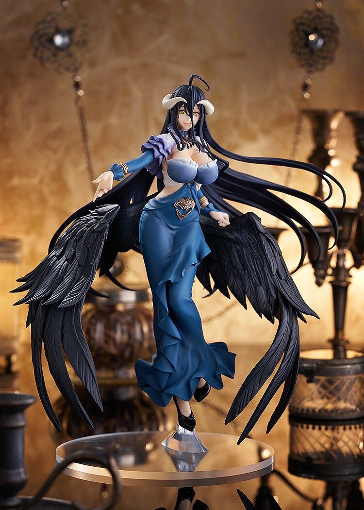 Overlord Good Smile Company GSC Pop Up Parade SP Albedo Jet Black Dress Ver. Licensed PVC Figure