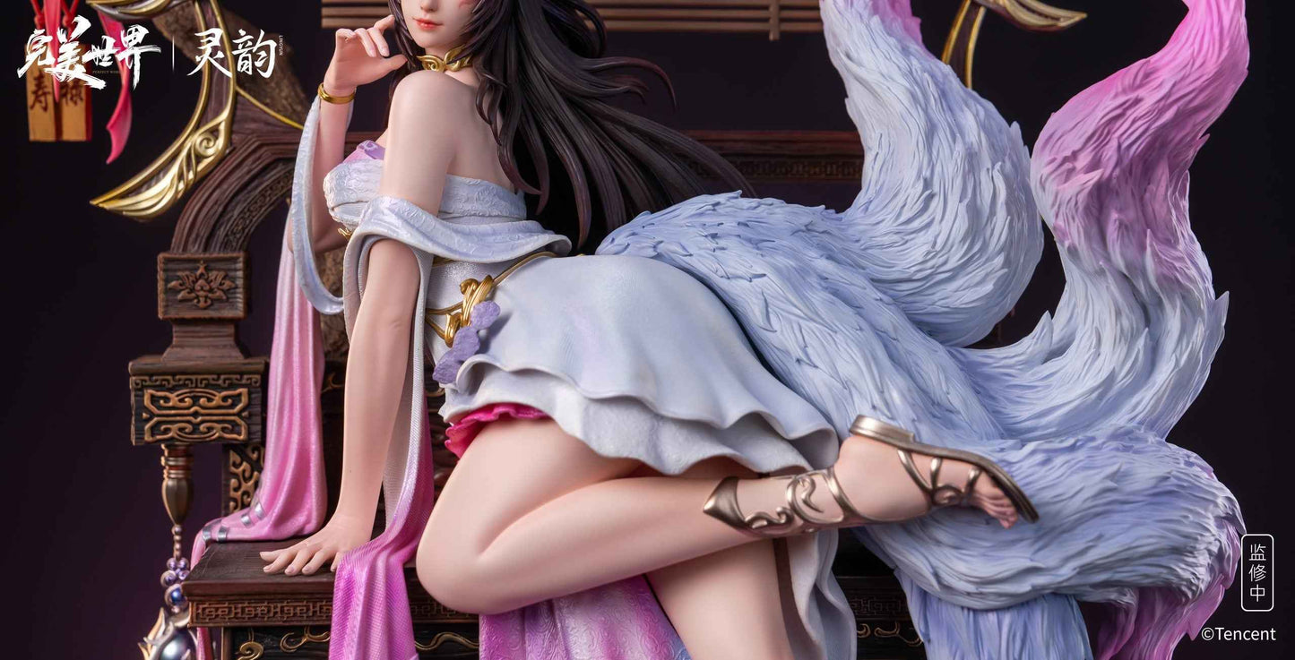 Perfect World Ling Yun Studio Witch Celestial Fox Fairy Licensed Resin Statue