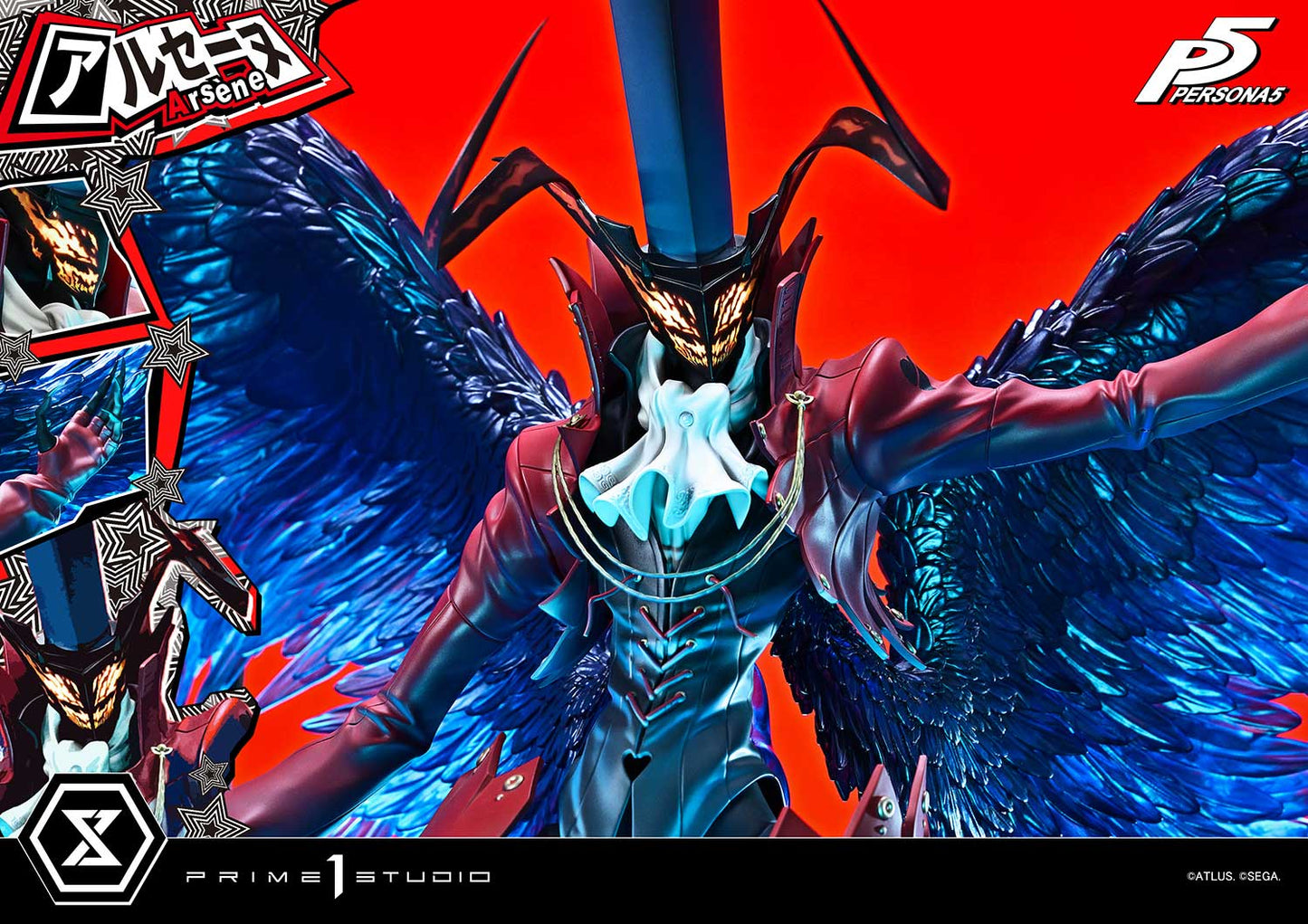 Persona 5 Prime 1 Studio Arsène 1/4 PMP5-04 PMP5-04S Licensed Resin Statue