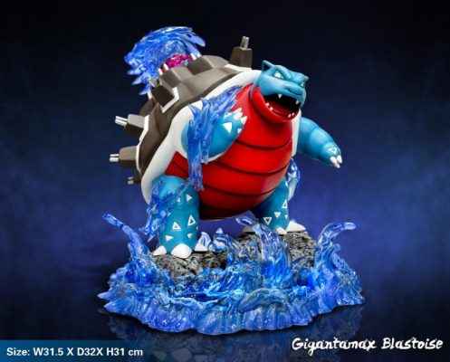 Pokémon ~ EGG Studio ~ Dynamax Blastoise ~ Resin Statue - Santoryu Resins Collectors