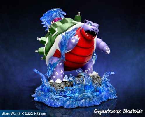 Pokémon ~ EGG Studio ~ Dynamax Blastoise ~ Resin Statue - Santoryu Resins Collectors