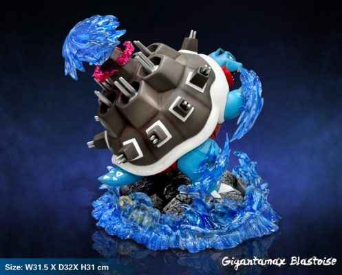 Pokémon ~ EGG Studio ~ Dynamax Blastoise ~ Resin Statue - Santoryu Resins Collectors
