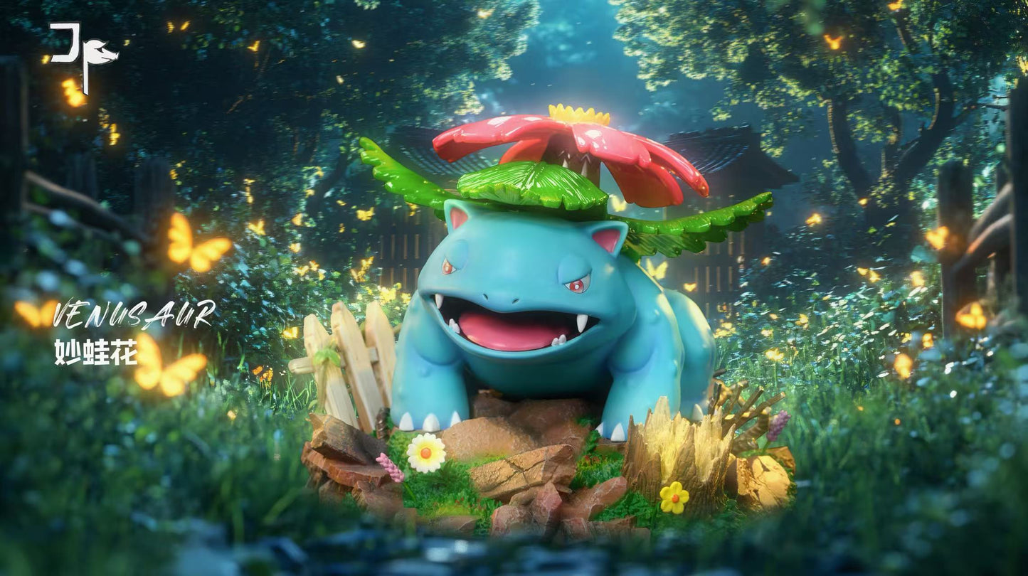 Pokémon JP Studio Urban Ecology 1/20 Bulbasaur Evolution Line Resin Statue