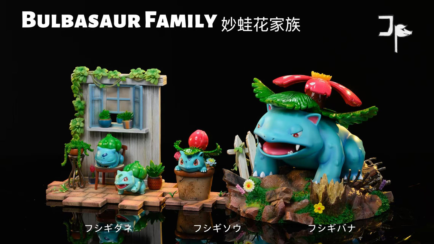 Pokémon JP Studio Urban Ecology 1/20 Bulbasaur Evolution Line Resin Statue