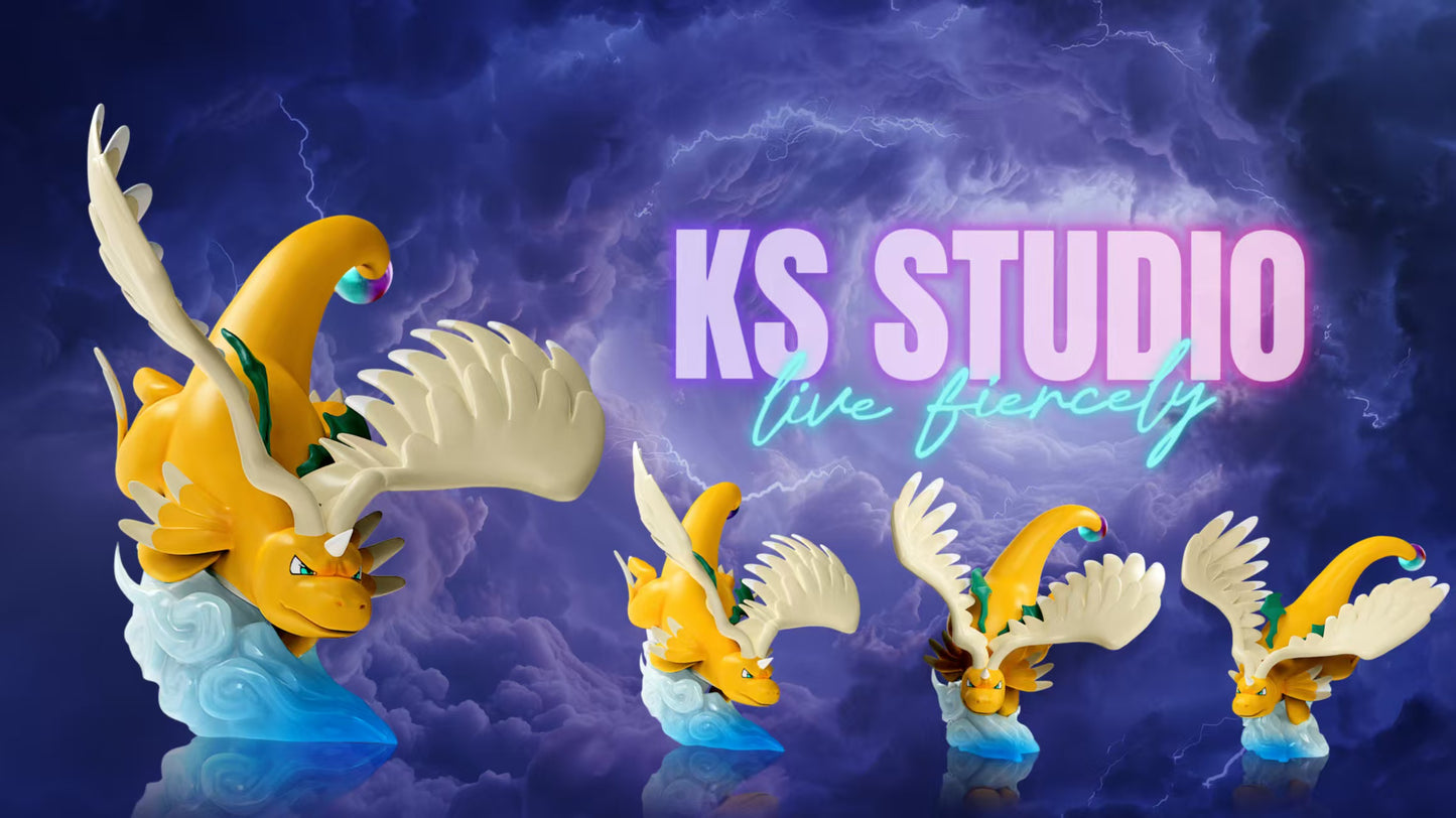 Pokémon KS Studio Mega Dragonite Resin Statue