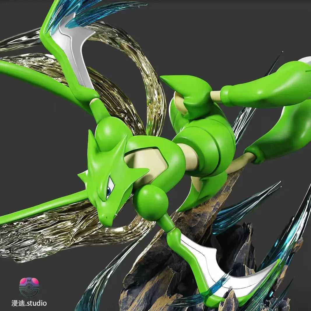 Pokémon MD Studio Skill Guide Scyther Resin Statue