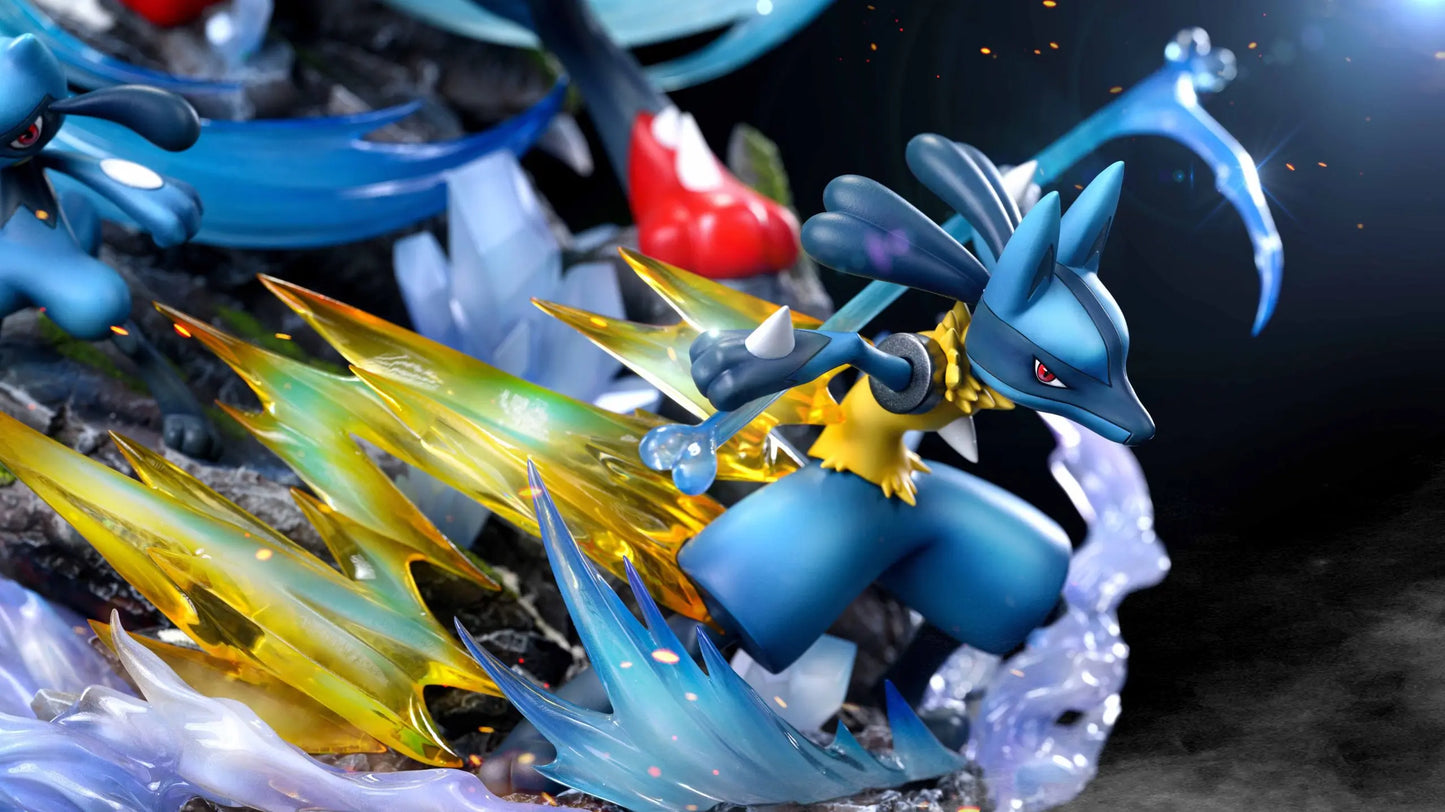 Pokémon Phoenix Studio Lucario Resin Statue