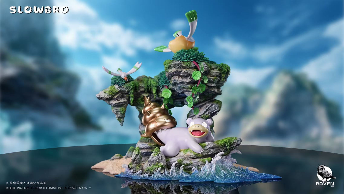 Pokémon Raven Studio Slowpoke 2.0 Resin Statue
