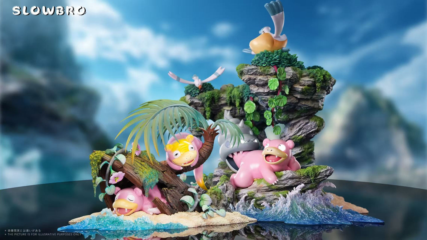 Pokémon Raven Studio Slowpoke 2.0 Resin Statue