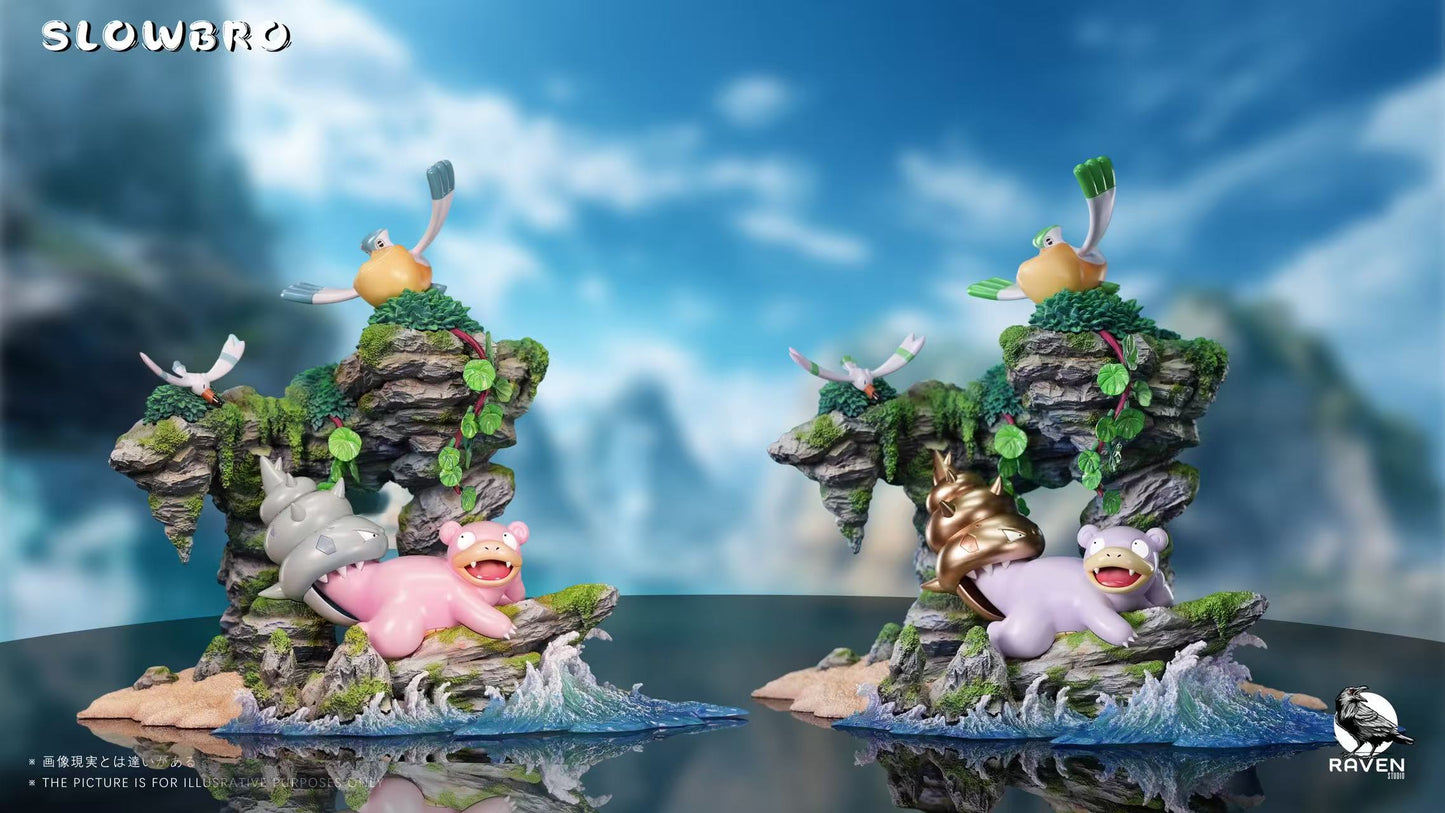 Pokémon Raven Studio Slowpoke 2.0 Resin Statue