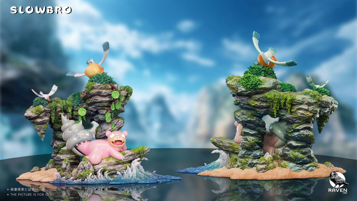 Pokémon Raven Studio Slowpoke 2.0 Resin Statue