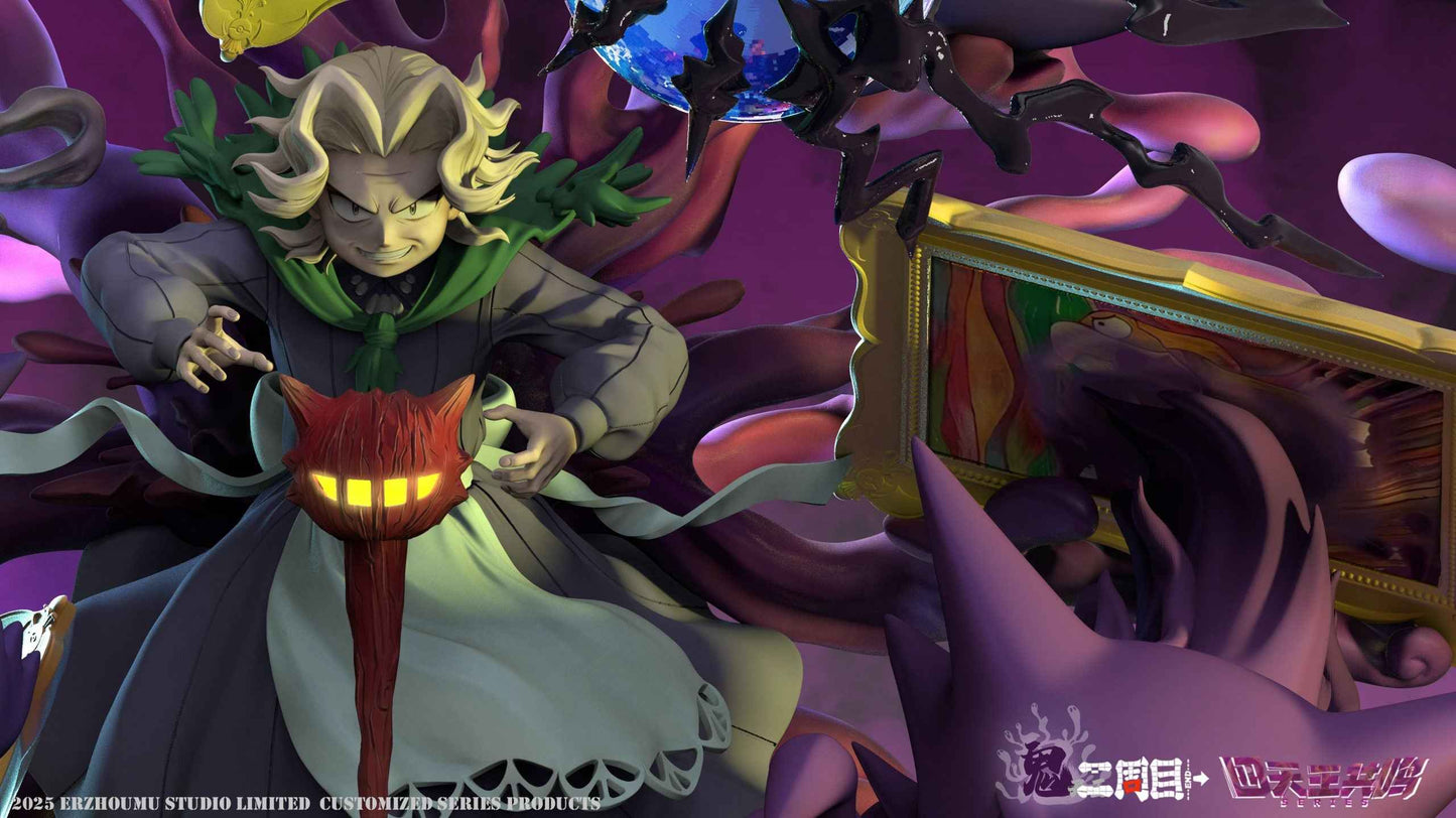 Pokémon ~ Er Zhou Mu Studio ~ Elite Four Agatha ~ Resin Statue - Santoryu Resins Collectors