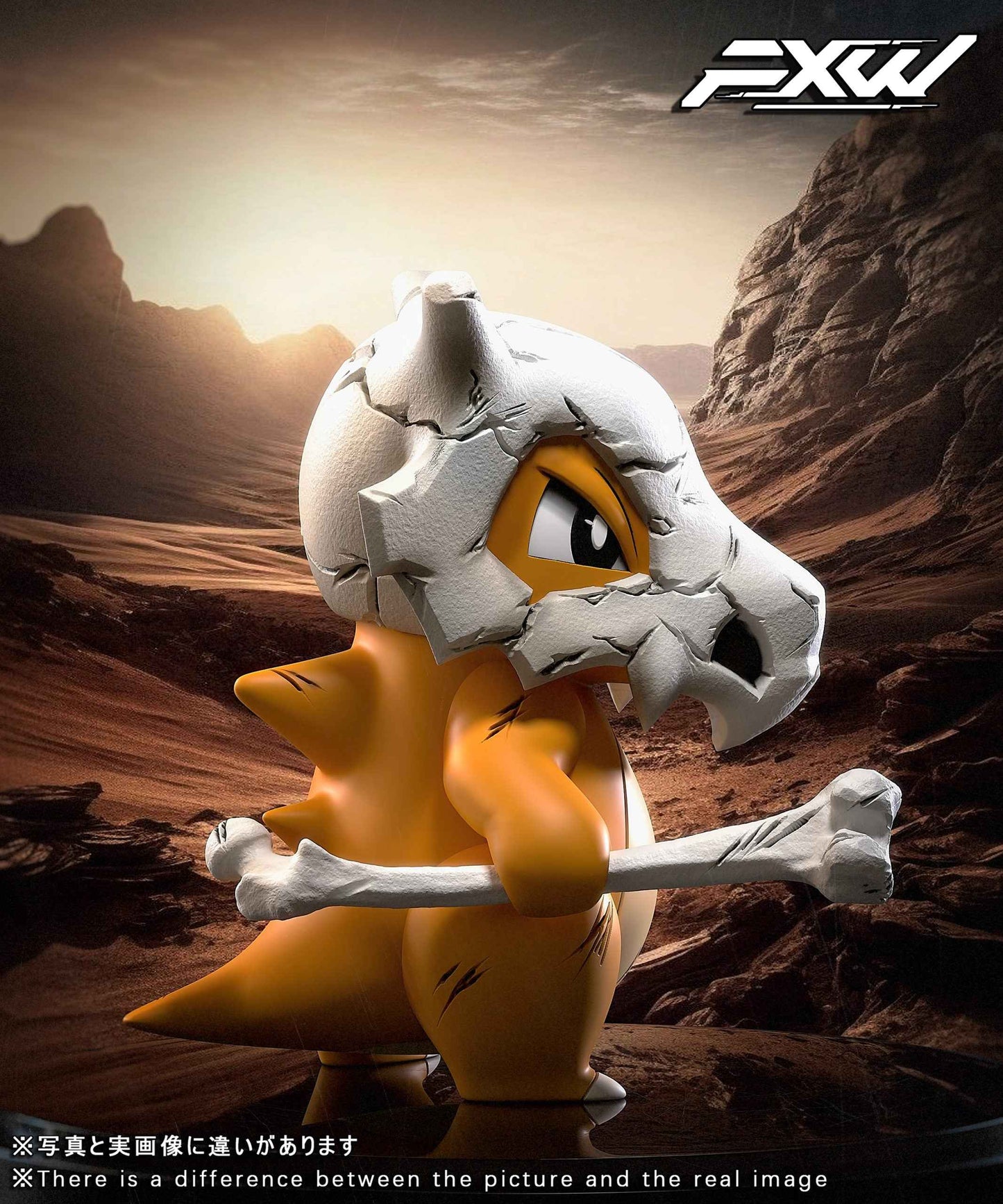 Pokémon ~ FXW Studio ~ Cubone ~ Resin Statue - Santoryu Resins Collectors