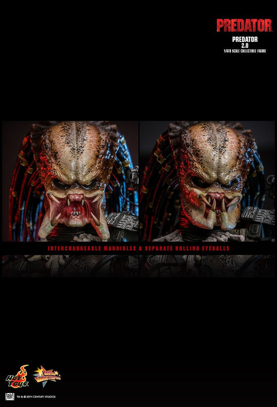 Predator Hot Toys Predator 2.0 MMS816 MMS817 Licensed Action Figure