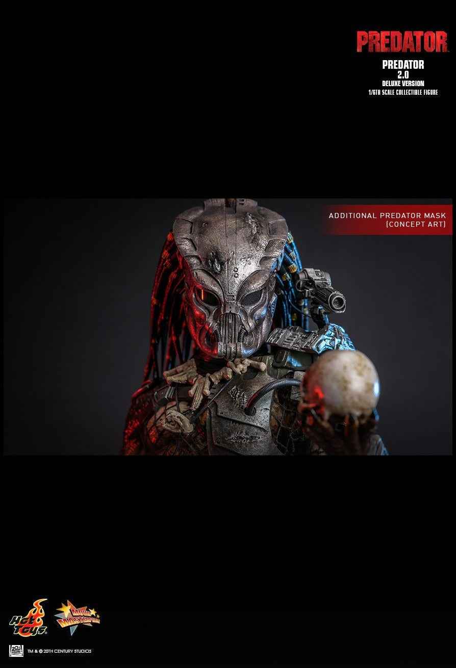 Predator Hot Toys Predator 2.0 MMS816 MMS817 Licensed Action Figure