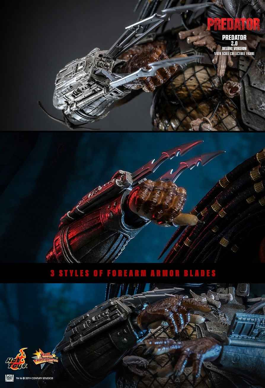 Predator Hot Toys Predator 2.0 MMS816 MMS817 Licensed Action Figure