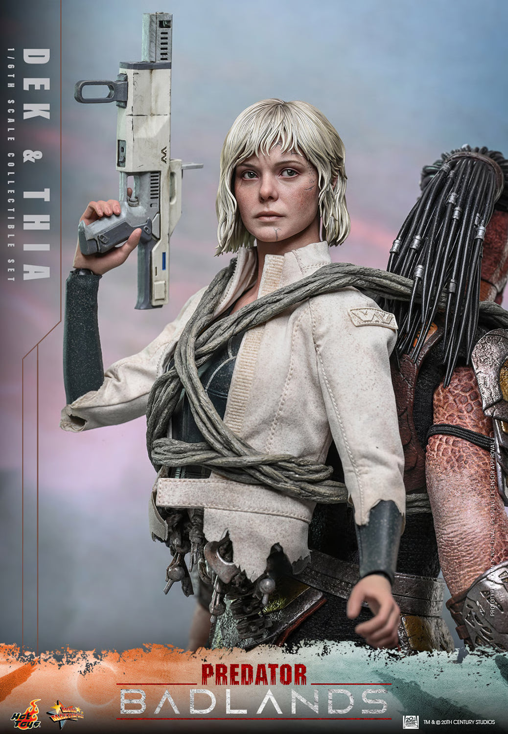 Predator Hot Toys Predator: Badlands Dek & Thia MMS849 MMS850 1/6 Licensed Action Figure