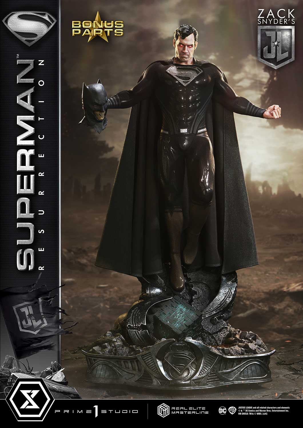 Superman "Resurrection"~ Prime 1 Studio ~ Zack Snyder's Justice League ~ Real Elite Masterline ~ Licensed Statue