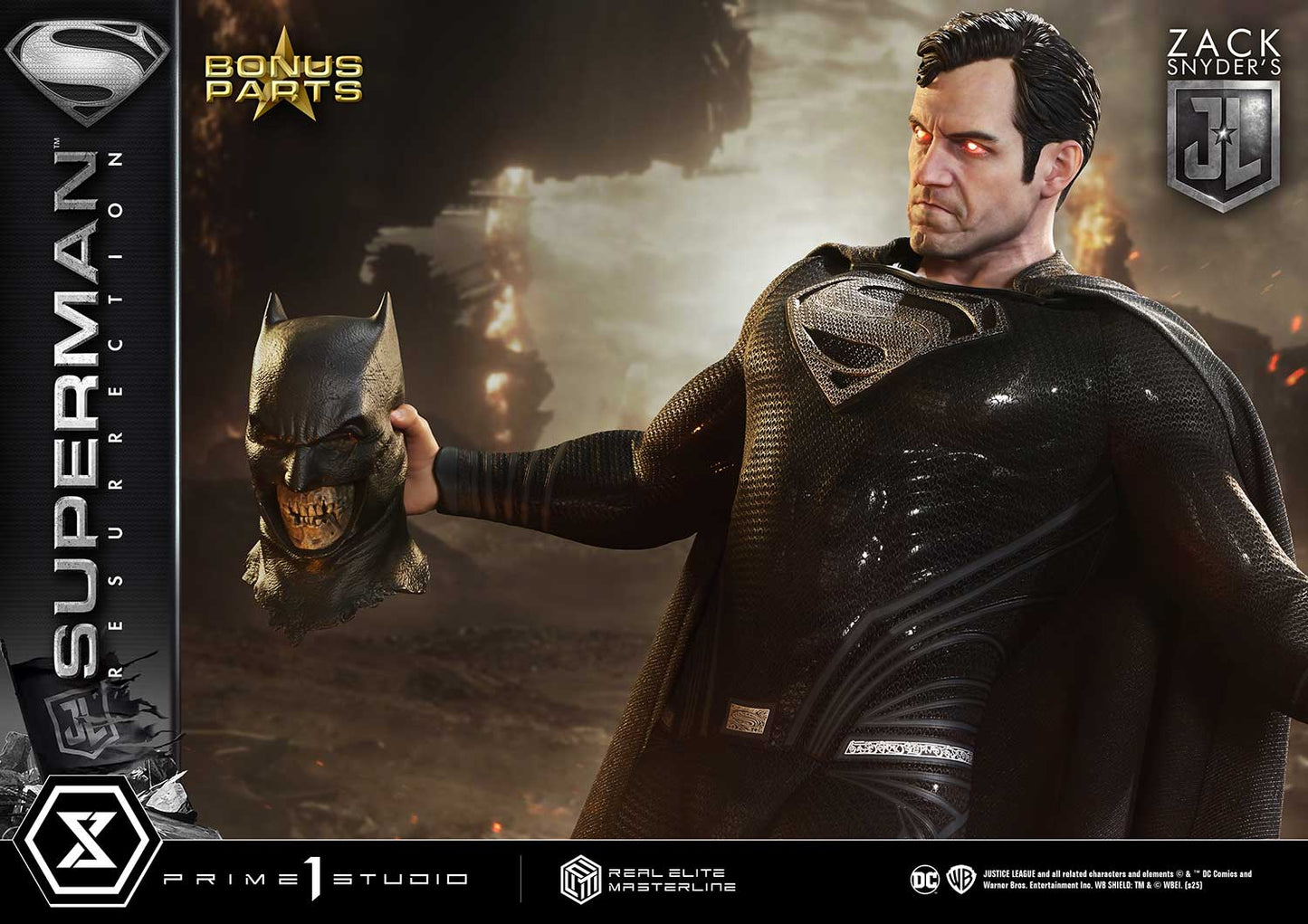 Superman "Resurrection"~ Prime 1 Studio ~ Zack Snyder's Justice League ~ Real Elite Masterline ~ Licensed Statue