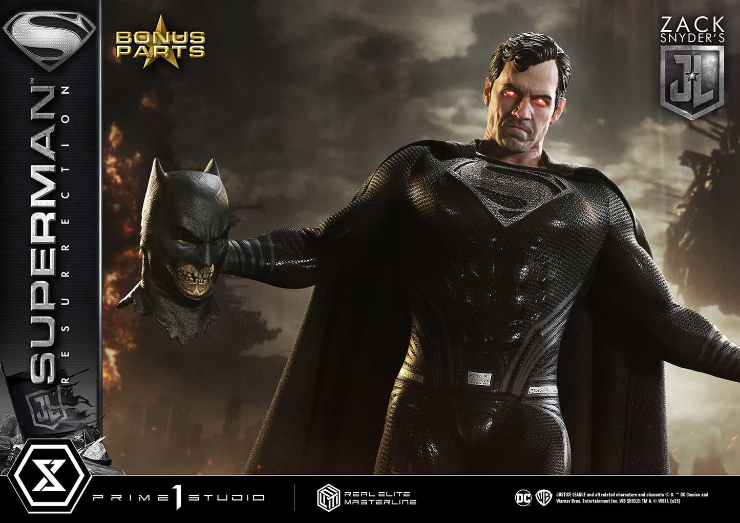 Superman "Resurrection"~ Prime 1 Studio ~ Zack Snyder's Justice League ~ Real Elite Masterline ~ Licensed Statue