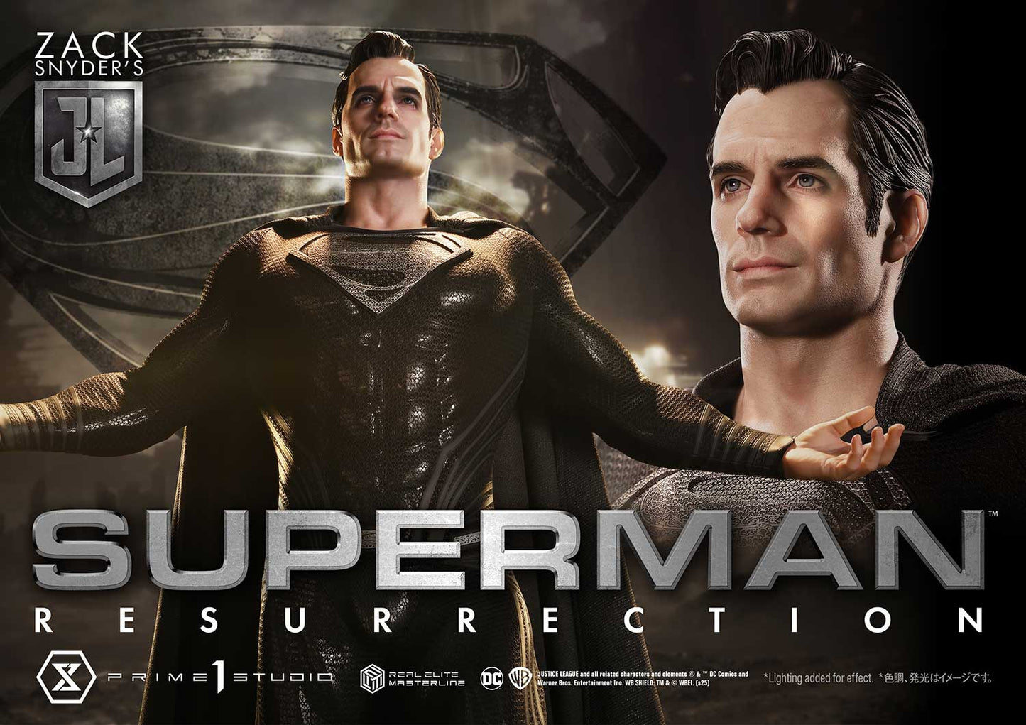 Superman "Resurrection"~ Prime 1 Studio ~ Zack Snyder's Justice League ~ Real Elite Masterline ~ Licensed Statue