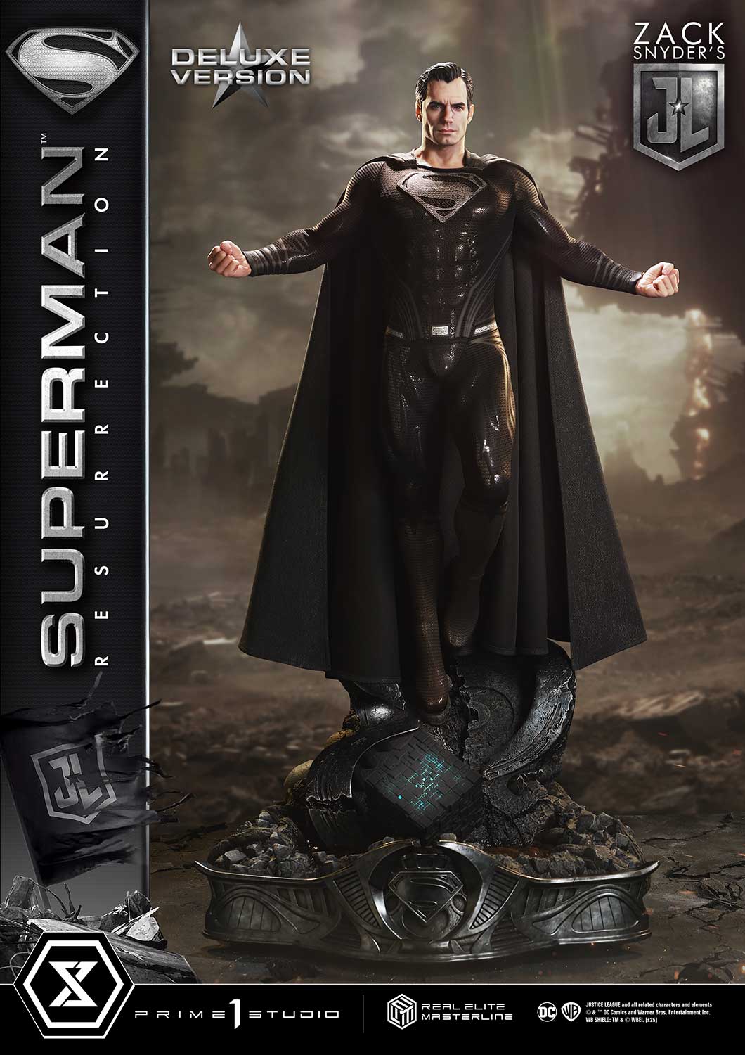 Superman "Resurrection"~ Prime 1 Studio ~ Zack Snyder's Justice League ~ Real Elite Masterline ~ Licensed Statue