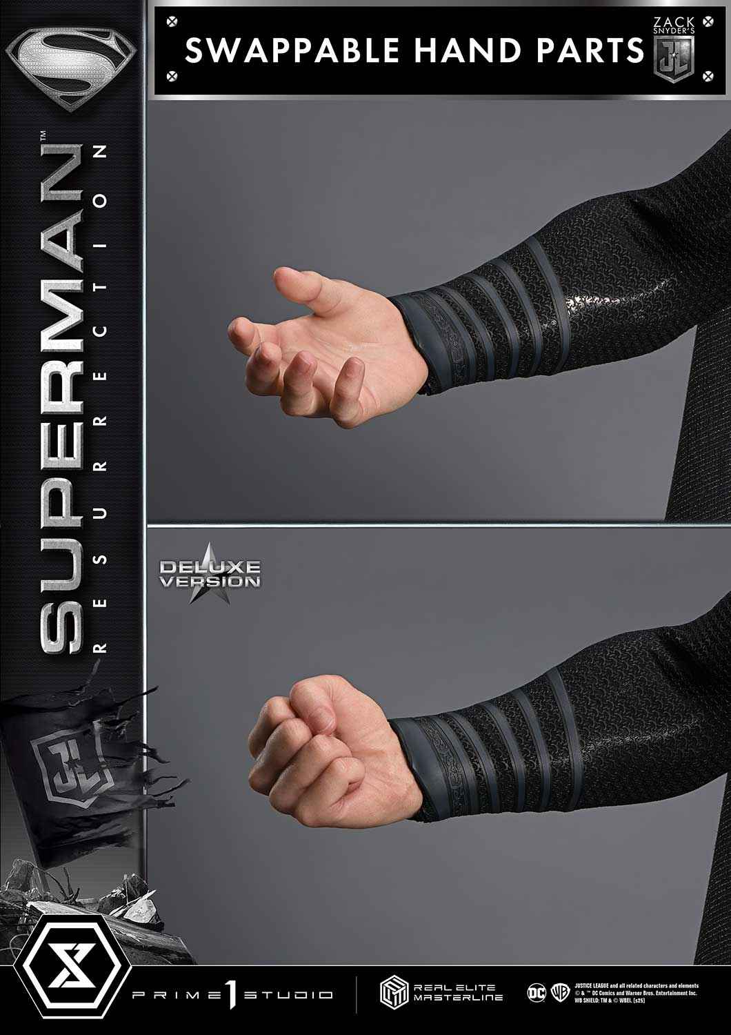 Superman "Resurrection"~ Prime 1 Studio ~ Zack Snyder's Justice League ~ Real Elite Masterline ~ Licensed Statue - Santoryu Resins Collectors