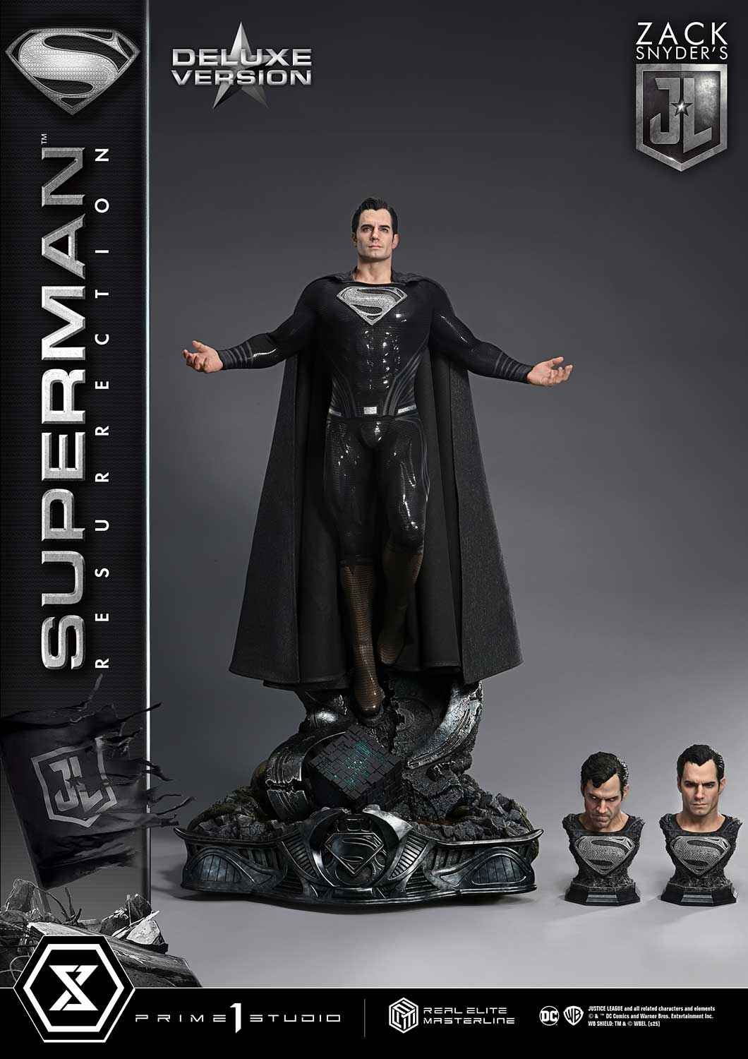 Superman "Resurrection"~ Prime 1 Studio ~ Zack Snyder's Justice League ~ Real Elite Masterline ~ Licensed Statue - Santoryu Resins Collectors