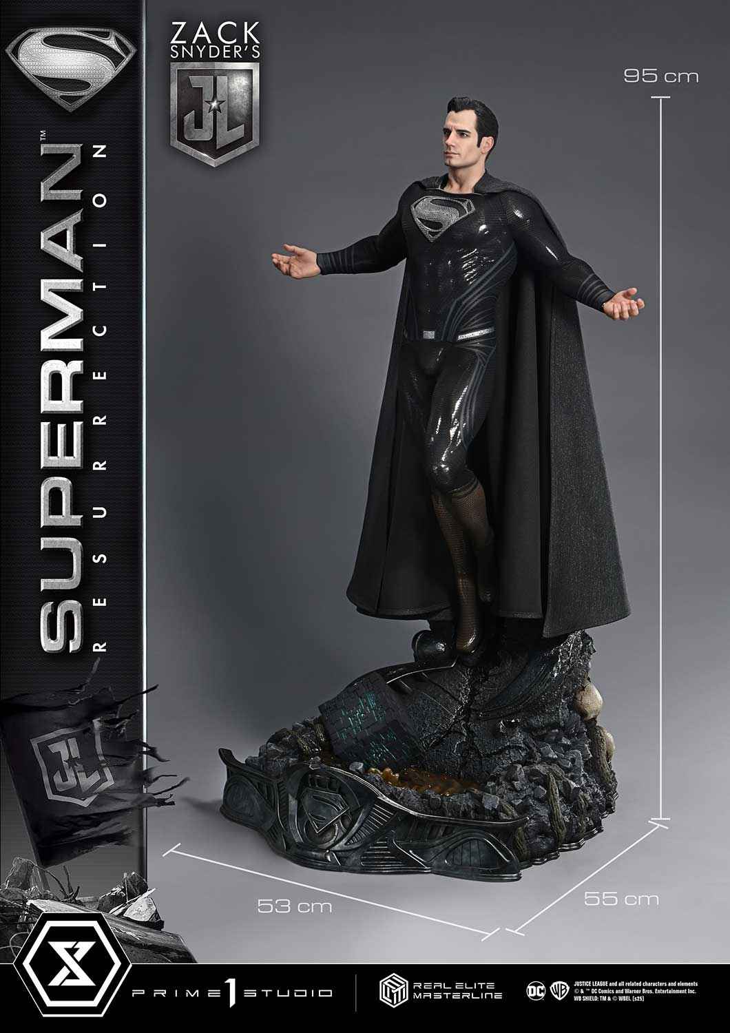 Superman "Resurrection"~ Prime 1 Studio ~ Zack Snyder's Justice League ~ Real Elite Masterline ~ Licensed Statue - Santoryu Resins Collectors