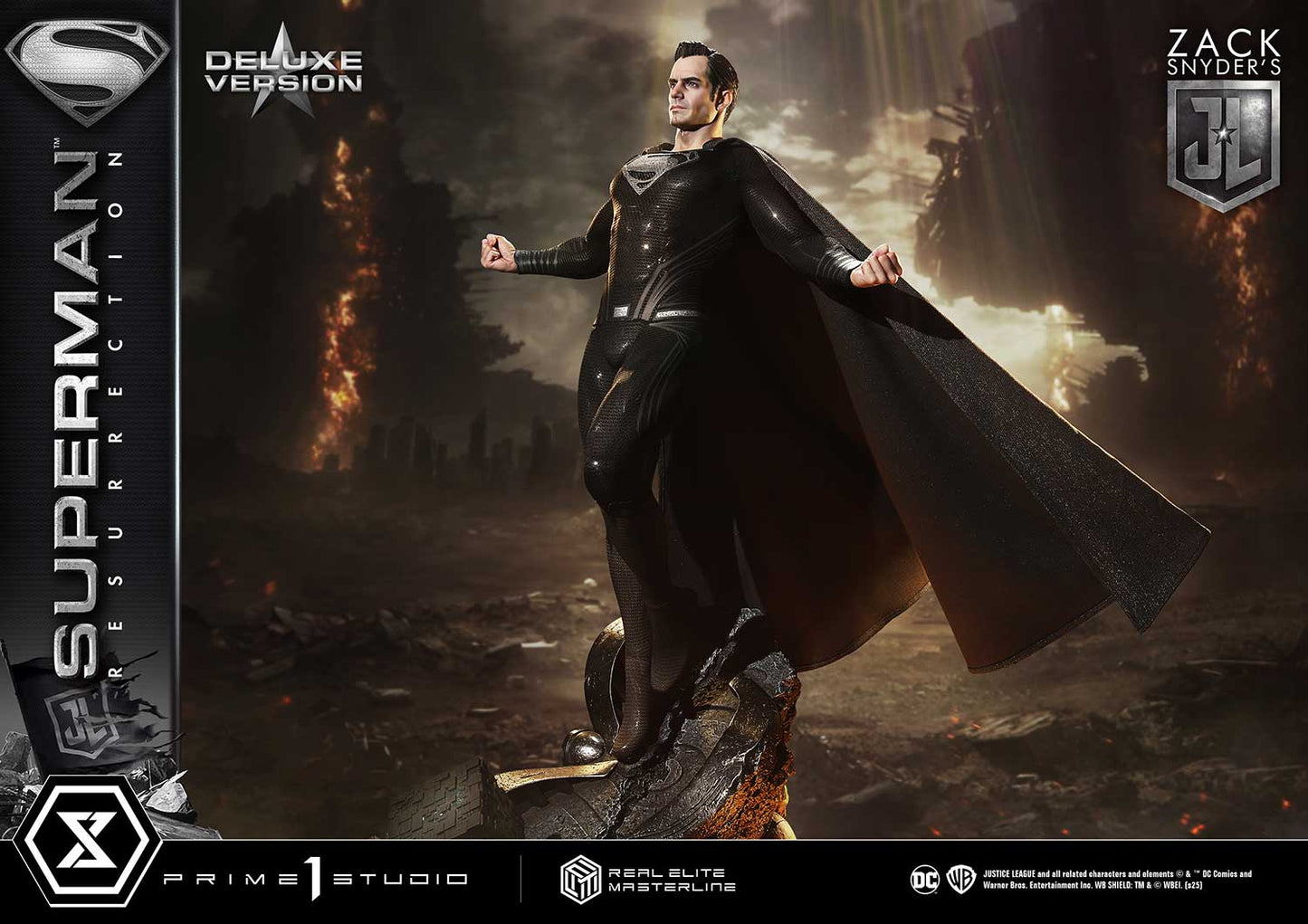 Superman "Resurrection"~ Prime 1 Studio ~ Zack Snyder's Justice League ~ Real Elite Masterline ~ Licensed Statue