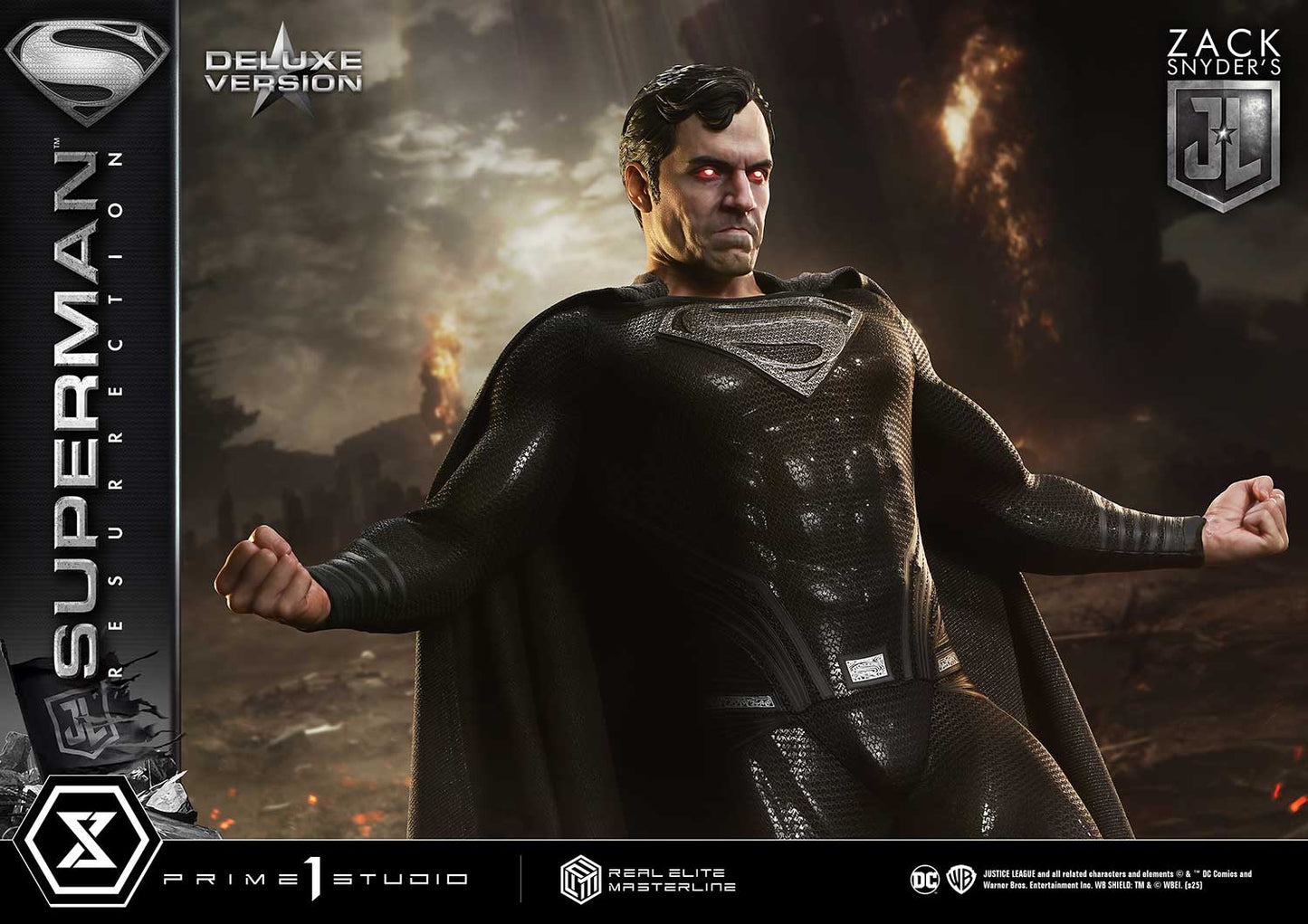 Superman "Resurrection"~ Prime 1 Studio ~ Zack Snyder's Justice League ~ Real Elite Masterline ~ Licensed Statue