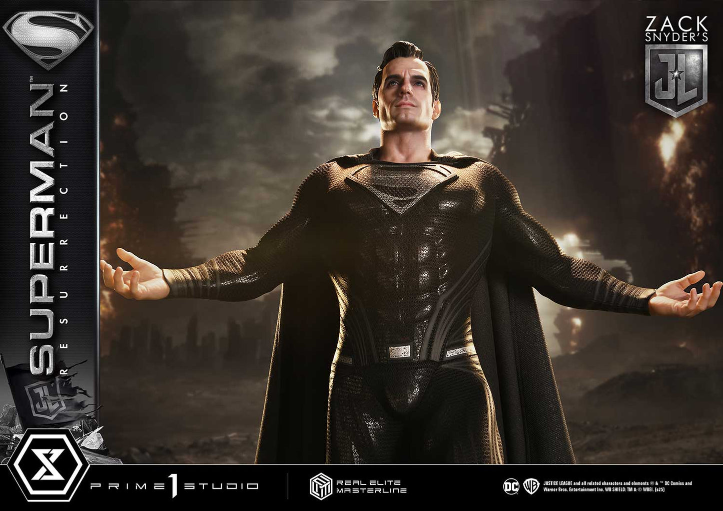 Superman "Resurrection"~ Prime 1 Studio ~ Zack Snyder's Justice League ~ Real Elite Masterline ~ Licensed Statue