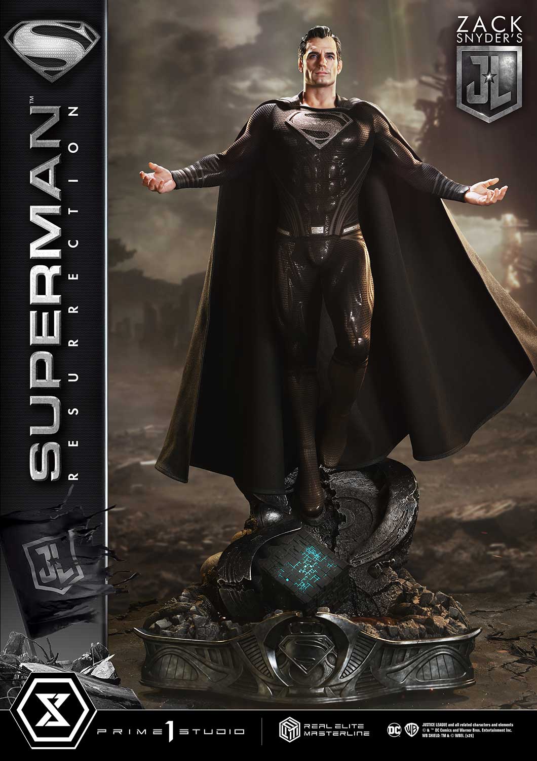 Superman "Resurrection"~ Prime 1 Studio ~ Zack Snyder's Justice League ~ Real Elite Masterline ~ Licensed Statue