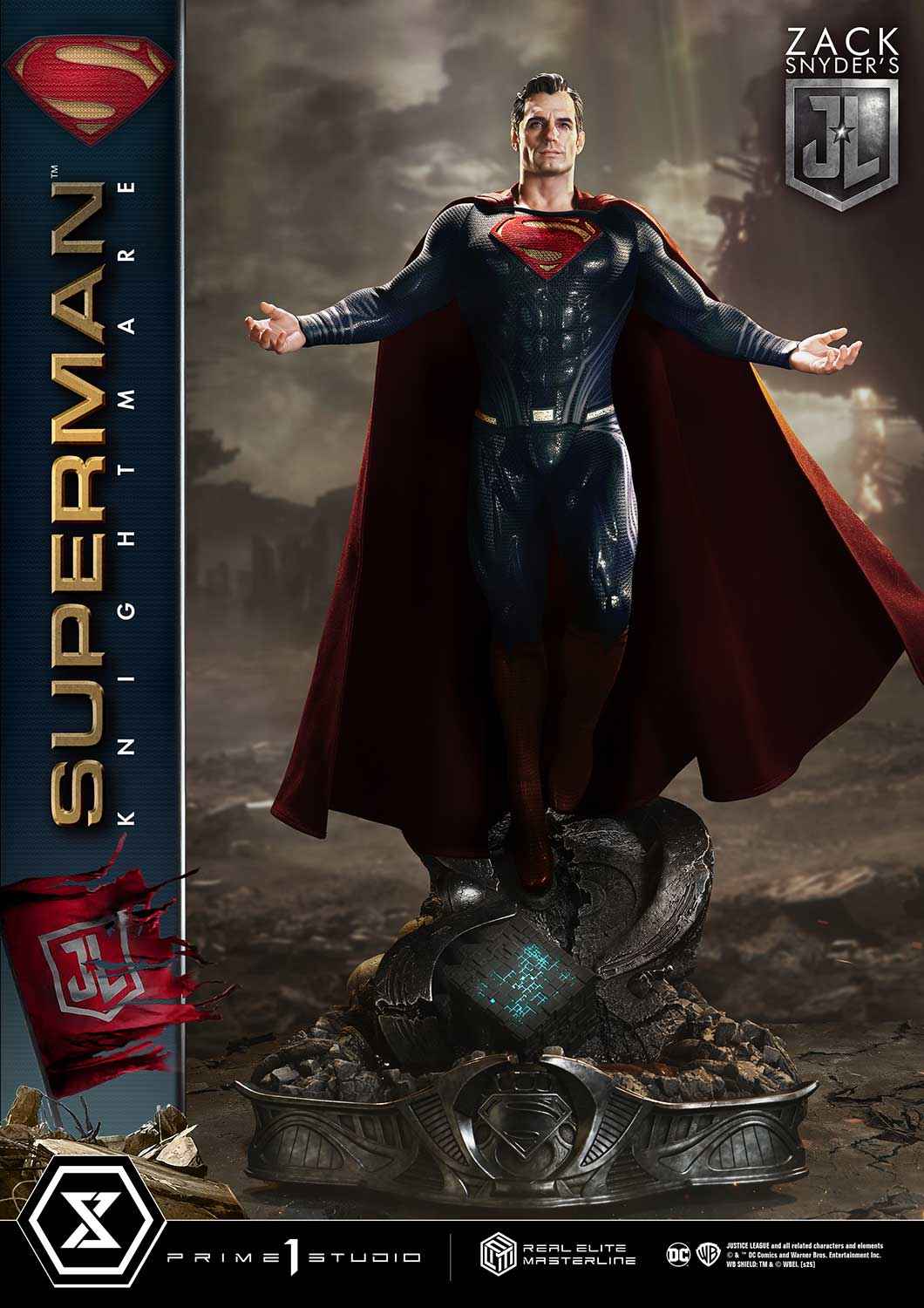 Superman "Resurrection"~ Prime 1 Studio ~ Zack Snyder's Justice League ~ Real Elite Masterline ~ Licensed Statue - Santoryu Resins Collectors
