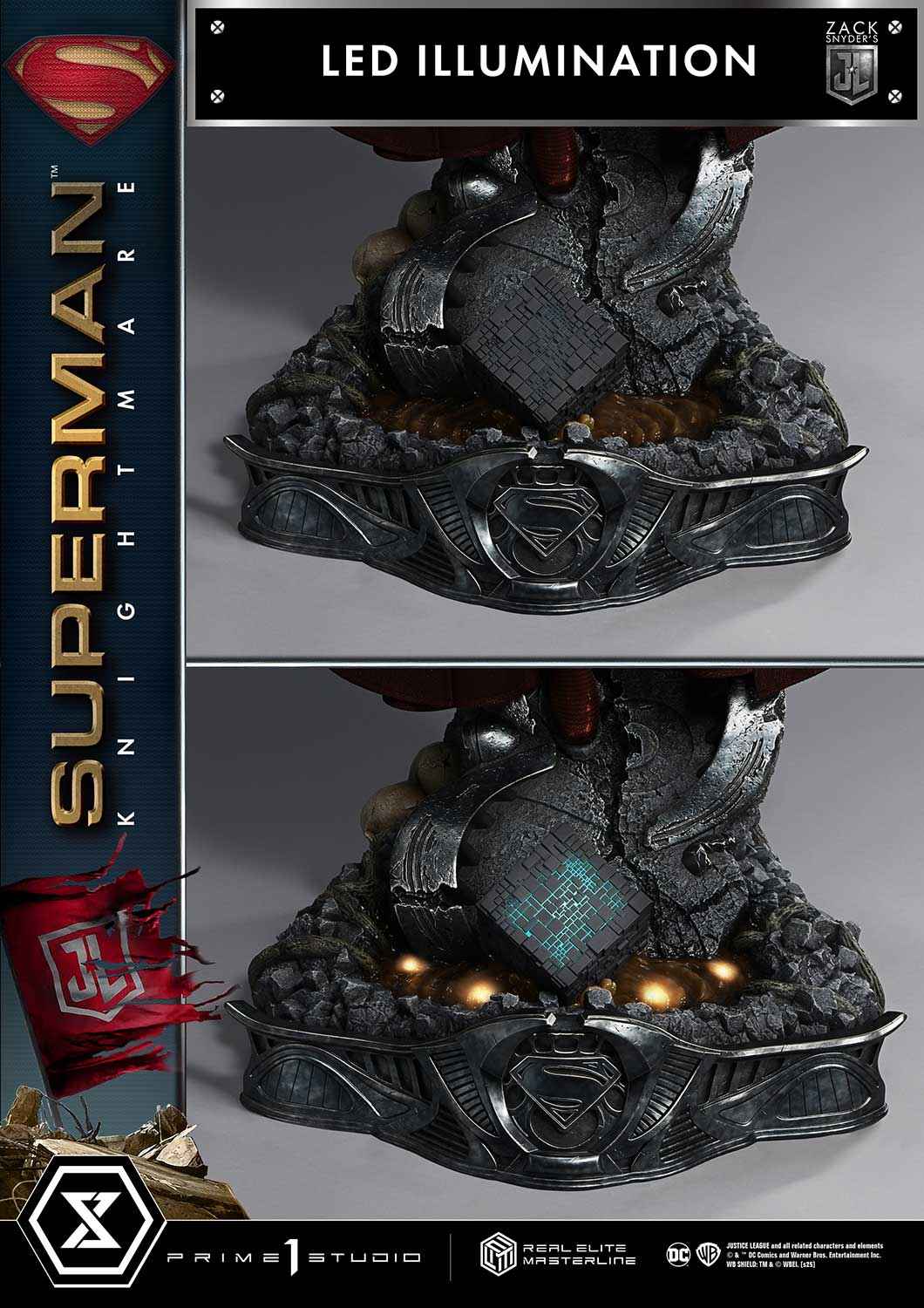 Superman "Resurrection"~ Prime 1 Studio ~ Zack Snyder's Justice League ~ Real Elite Masterline ~ Licensed Statue - Santoryu Resins Collectors