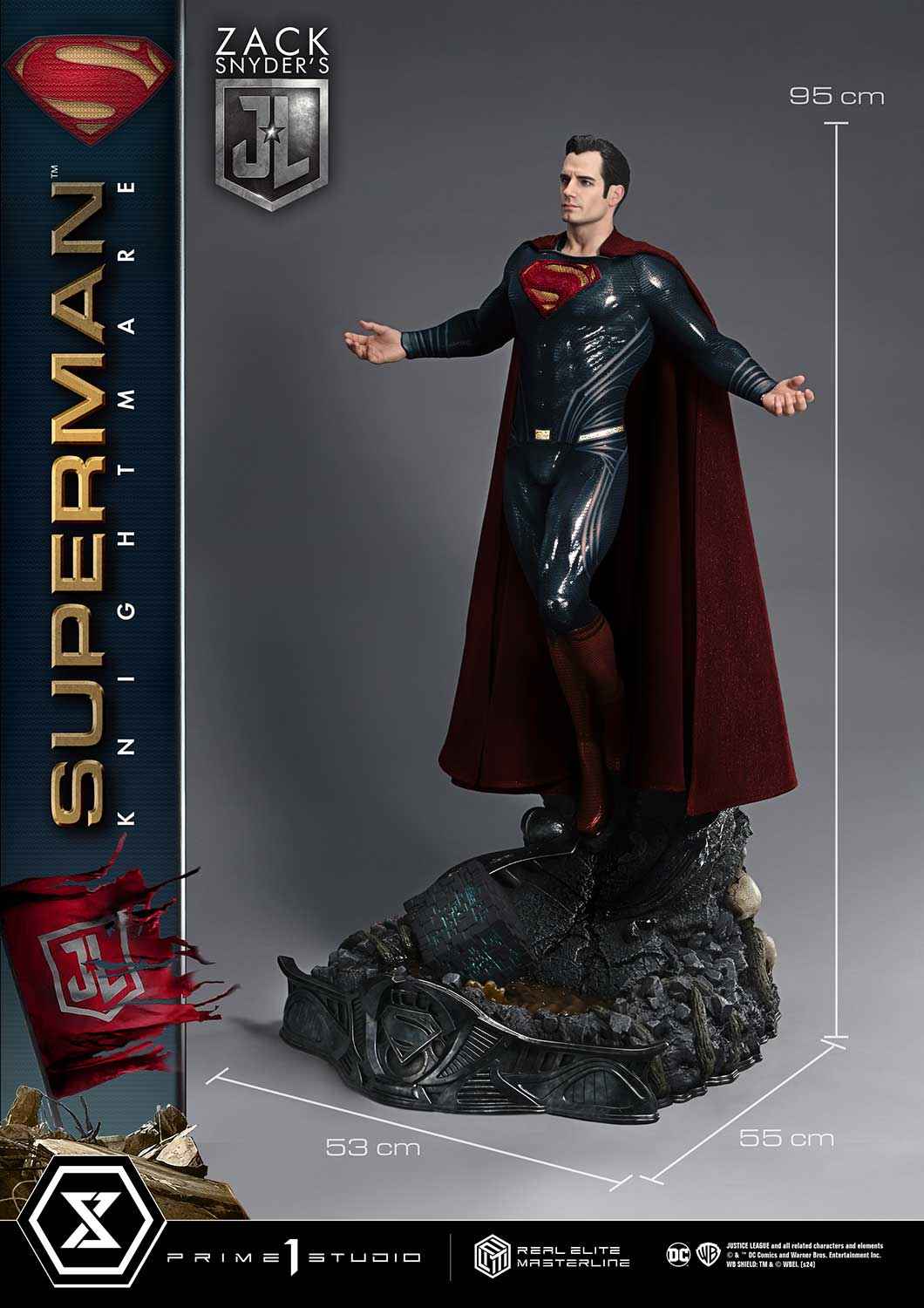 Superman "Resurrection"~ Prime 1 Studio ~ Zack Snyder's Justice League ~ Real Elite Masterline ~ Licensed Statue - Santoryu Resins Collectors