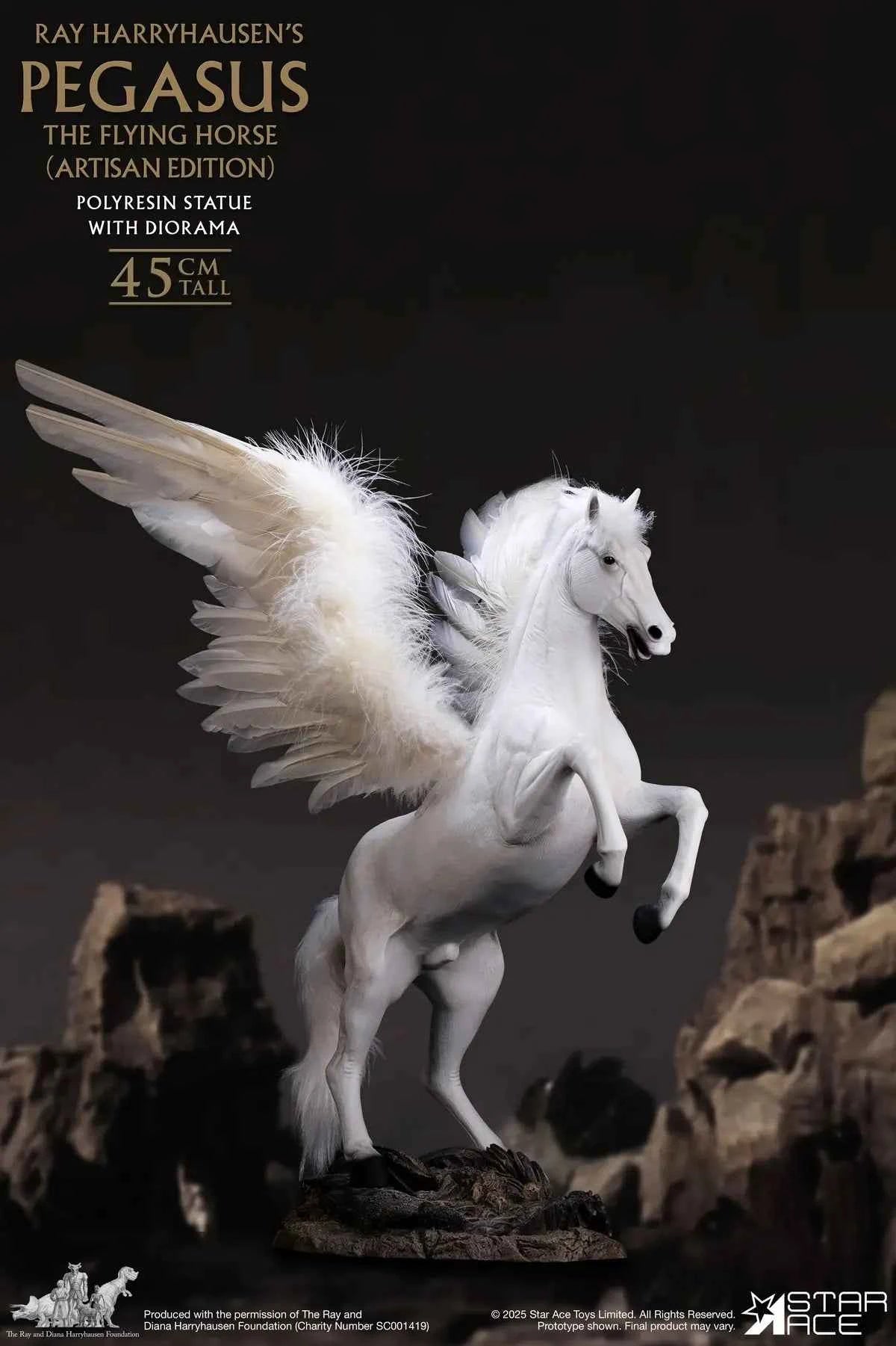 Ray Harryhausen Series STAR ACE Toys Pegasus The Flying Horse SA4030 1/6 Licensed Resin Statue