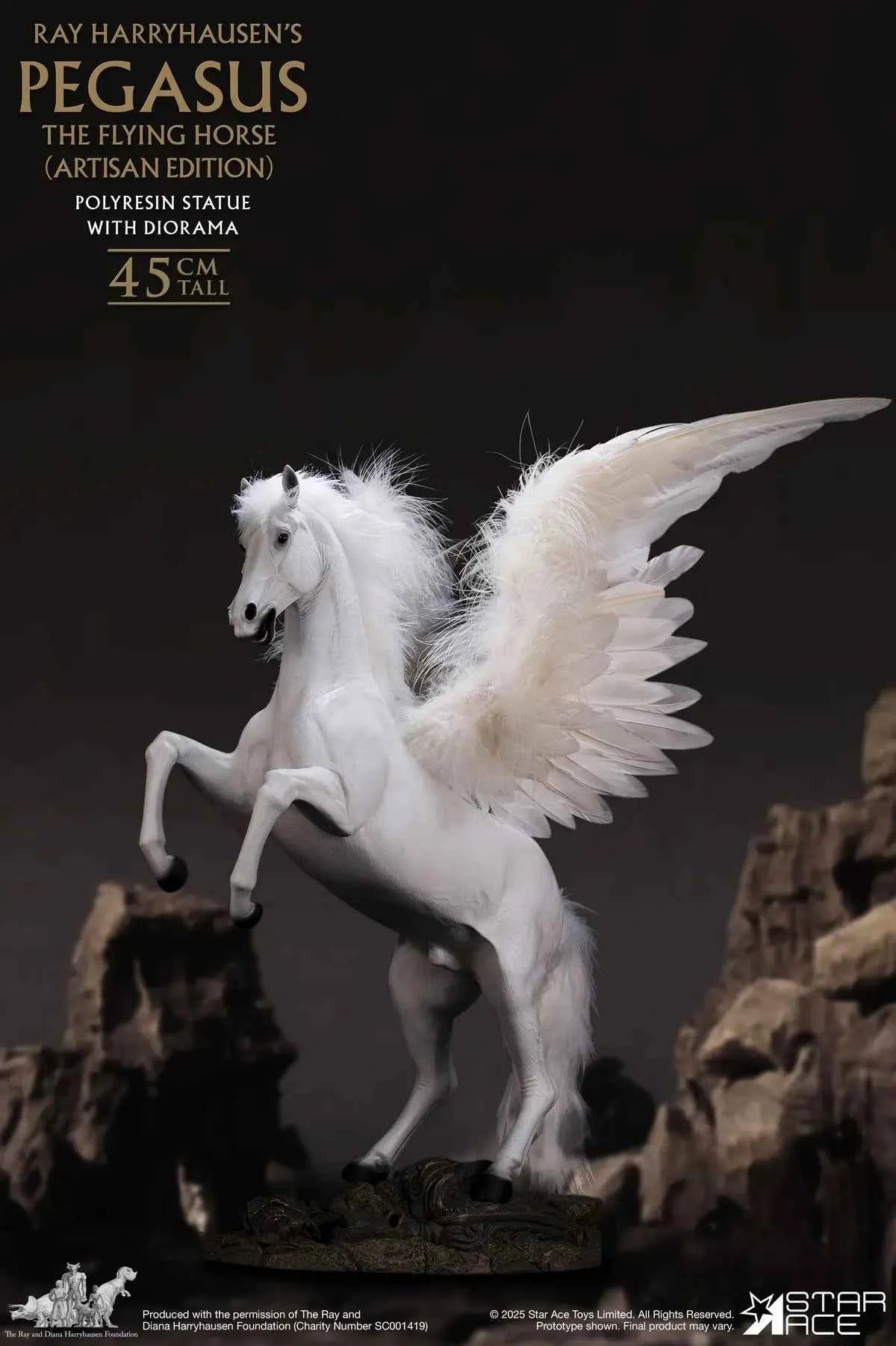 Ray Harryhausen Series STAR ACE Toys Pegasus The Flying Horse SA4030 1/6 Licensed Resin Statue