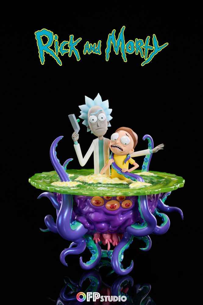 Rick & Morty OFP Studio Rick & Morty Resin Statue