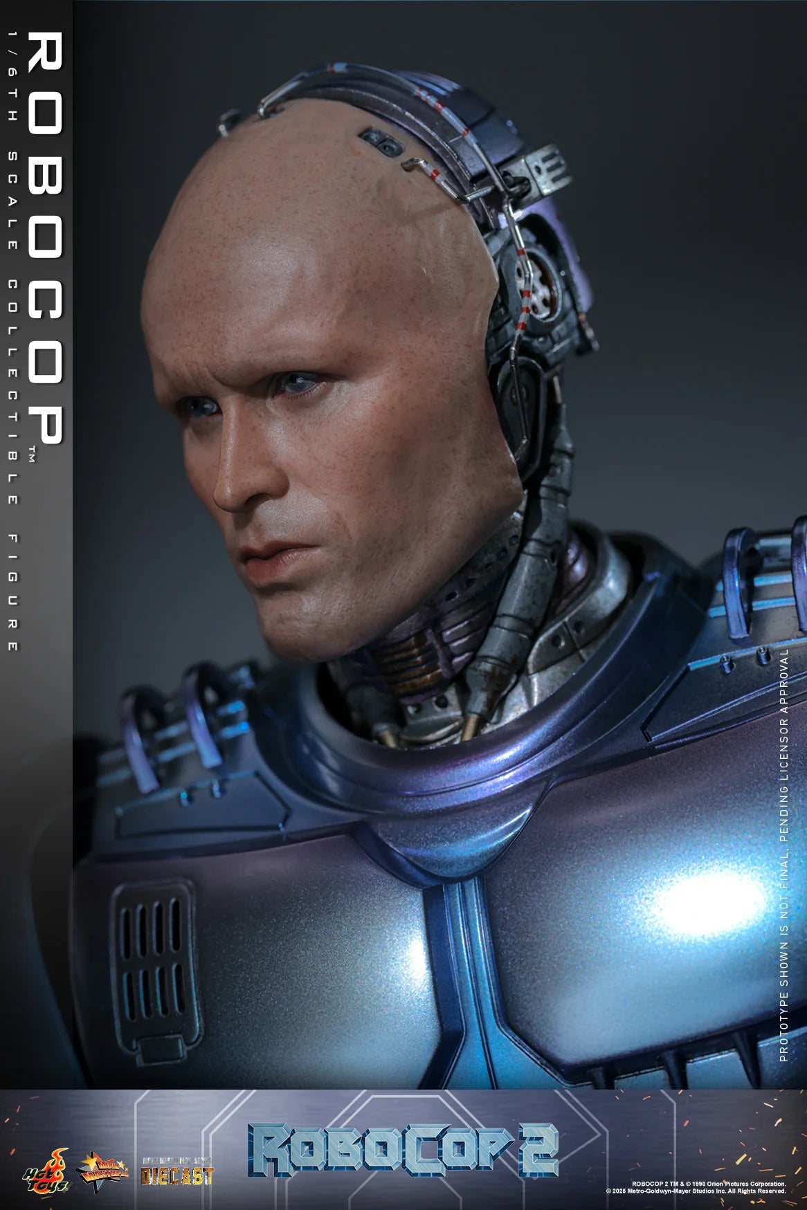 RoboCop Hot Toys Peter Weller RoboCop 2 MMS827D74 Licensed Action Figure