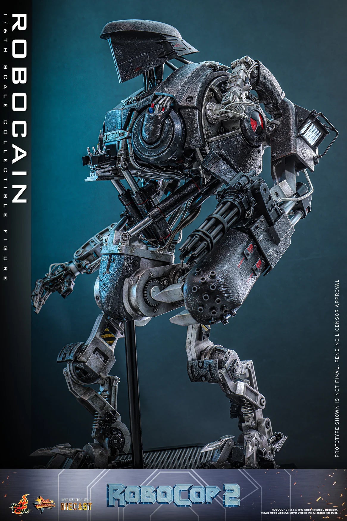 RoboCop Hot Toys RoboCain RoboCop 2 (Special Edition) MMS828D75B Licensed Action Figure