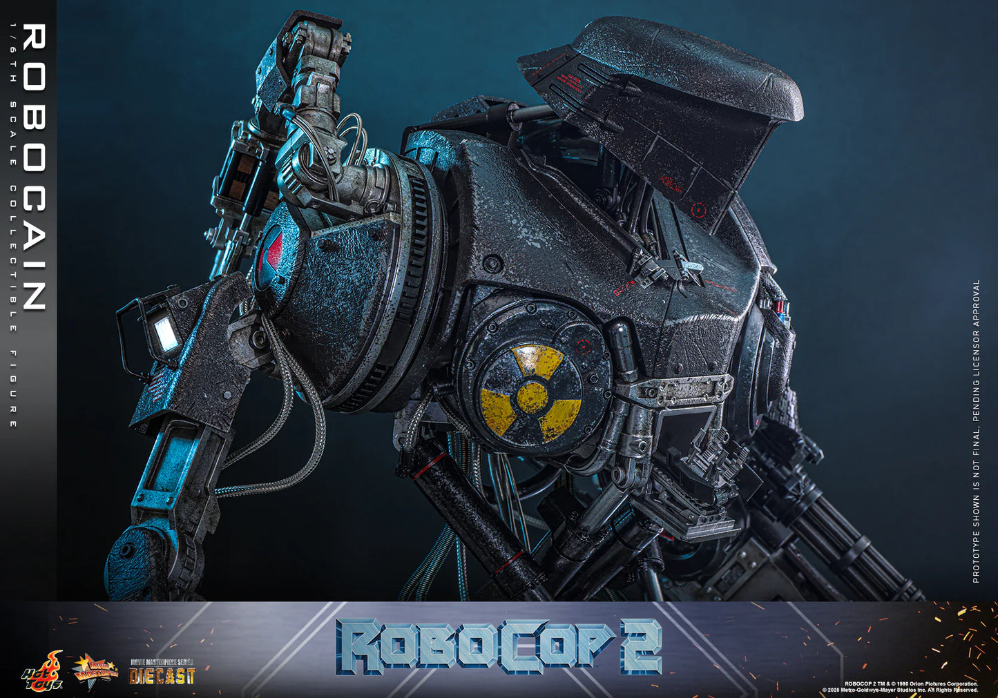 RoboCop Hot Toys RoboCain RoboCop 2 (Special Edition) MMS828D75B Licensed Action Figure