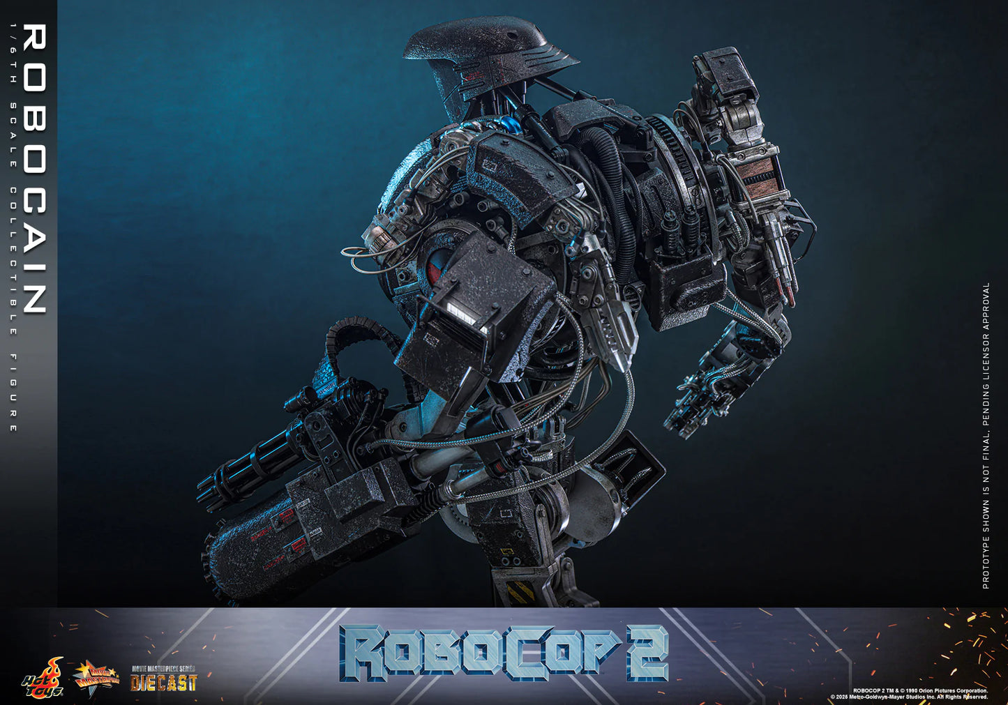 RoboCop Hot Toys RoboCain RoboCop 2 (Special Edition) MMS828D75B Licensed Action Figure