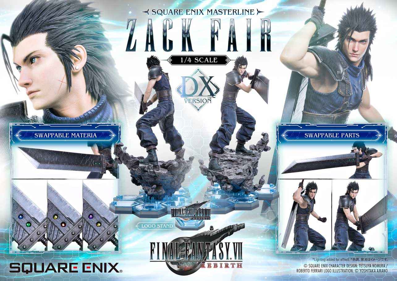Final Fantasy ~ Prime 1 Studio ~ Zack Fair SEM-09 ~ Licensed Statue - Santoryu Resins Collectors